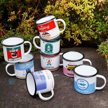 캠핑불멍 낭만캠핑 따뜻한차용 머그컵 싱글족 인생템, 피싱 아쿠아(808)