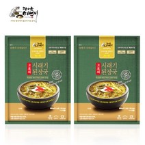 지리산피아골 피아골미선씨 고로쇠 시래기된장국 600gx2팩, 1개, 600g
