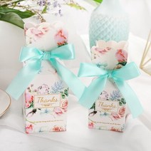 수납 박스2018 우아한 꽃병 모양의 결혼식 사탕 상자 2 크기 설탕 컨테이너 이벤트 파티 용품 선물 케이스, 03 C_02 5x5x14.5cm