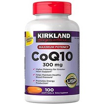MVOWIZON KIRKLAND 시그니처 COQ10 300 MG 각 소프트젤 100개소프트젤 100개1팩, 수량, 상세참조