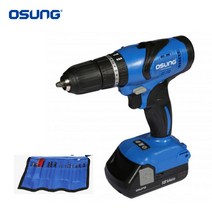 오성 충전 해머드릴 18V OCH-188KL (국산 전국AS), 2. 2Ah배터리 2개+본체+충전기+케+비트