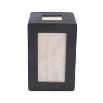 장례용품 장례 용품 입관 상조 나무 애완견 고양이 항아리 사진 납골함 기념 상자, 검은색