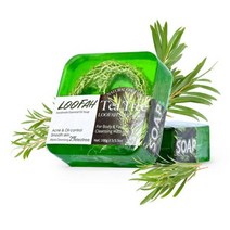 바다소금비누 미백 보습 새로운 도착 레몬 수세미 비누 100g 수제 오일 라벤더 로즈 코직산 심황, 수세미 차 나무