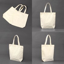 나만의 무지 에코백 2P세트 VER2 35X36CM 베이지 에코린넨토드백 여름 린넨가방