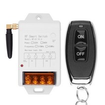 산업용 무선리모컨 ac 220v 380v 1ch 30a 원격 제어 스위치 수신기 1세트