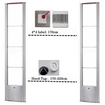 HR204 최신 전자 장치 EAS RF 와이드 듀얼 시스템 (PCB 950) 8.2mhz rfid 안티 스트리핑 액세스 제어, 한개옵션0