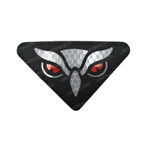 고양이 눈 후크 패스너 전술 패치 야광 군사 전투 아플리케 패치모자 헬멧 배낭 Par Militar, 28 IR black