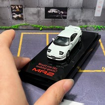 차박도킹텐트 차박 그늘막 거실 텐트Hobby Japan 1:64 MR2 SW20 GT-S Diecast Car Model, 01 WHITE