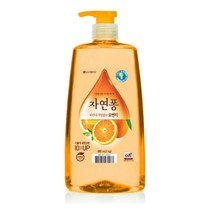 자연퐁 주방세제 오렌지 용기 980mL, 자연퐁 주방세제 오렌지 용기 98