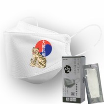 라로 라로 대한민국태극기마스크 25매 KF94인쇄 3D입체 do2 (8477037)