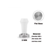 드롱기 EC680/EC685 용 커피 바텀리스 포터 필터 51mm 교체 필터 바구니 에스프레소 머신 액세서리 바리스타 도구, 51mm white