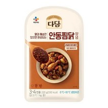 CJ 제일제당 [요리가 쉬운 우리집 레시피] 다담 안동찜닭 양념 220g 맛있는 발효식품, 1개