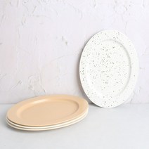 DAPI 오발접시, 아이보리