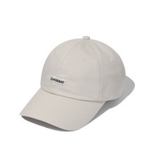 COVERNAT 어센틱 스몰 로고 볼캡 크림 CO2300CA04CM