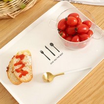 간식용 쟁반 멜라민 트레이, 상세페이지 참조