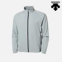 데상트 공용 나일론 스판 소재 스트레치 우븐 자켓(봄의류) SN123TWT21_KAKI