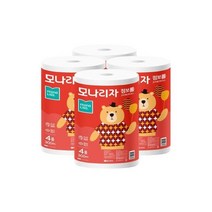 모나리자 녹스 점보롤 300m 4롤 4팩/점보롤/화장지/화장실/화장실화장지/점보롤화장지/천연화장지/엠보싱화, 모나리자 녹스 점보롤 300m 4롤 4팩/점보롤/화장지