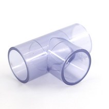 PVC 부속품 배관 자재 플라스틱 수도관 퀵 커넥터 엘보우 90 얇은 I.D.20/35/32/40/50mm UPVC 파이프 티 스트레이트 피팅 수족관 액세서리 튜브 어댑터 피쉬 탱, [02] Tee, [03] 10pcs, [05] 50mm