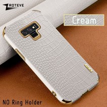 Zroteve 악어 패턴 가죽 커버 삼성 갤럭시 노트 9 8 10 20 라이트 울트라 케이스