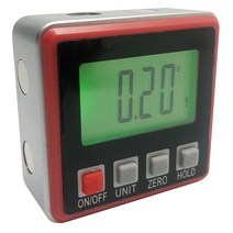 블루텍 각도기 디지털 경사계 자 측정 기 산업 공사 안전