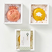 수제 디자인비누 1구 모음+포장/복주머니/전통문양/설/명절/추석/단체/행사/답례품, 1구)초코밤(꽃잎)