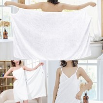 입는 목욕타월 샤워가운 여성 사우나 바디타올
