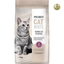 라이브잇 프로베스트 캣 화이트 올라이프 건식사료, 15개, 10kg, 오리