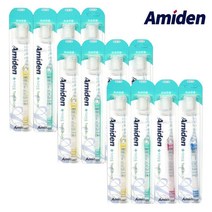 아미덴 치과칫솔 7종 치과용 교정 교정용 미세모 12개 -, 루나 기능성 칫솔 12개_슬림모(색상랜덤)