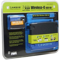 Linksys WKUSB54-BP 올인원 무선-G USB 키트
