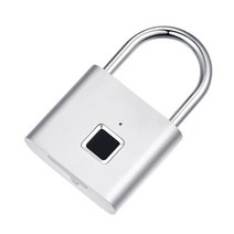 얼굴인식도어락 탱크도어락 번호키 생체 스마트 도어록 블랙 실버 키리스 USB 충전식 도어락 지문 자물쇠 빠른 잠금 해제 아연 합금 금속 자체 개발 칩, 2.은