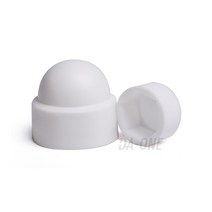 M4 M5 M6 M8 M10 M12 M20 M22 육각 볼트 너트 돔 캡 플라스틱 PE 검정색 흰색 커버 보호, 01 WHITE_10 M20x30x40mm 5pcs