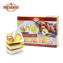 보라티알 프레지덩 미니컵 포션 무염버터 160g 2개, 없음