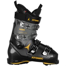 Atomic 아토믹스키부츠 Hawx Prime 100 GW Ski Boots 2024, Black/Grey/Saffron, 24.5