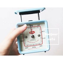덜튼 미니저울 1Kg 아날로그 저울 베이킹 주방, 상세페이지 참조, 라이트 블루, 상세페이지 참조