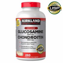 크클랜드 시그니처 클로코사민 / 콘드로이틴 280정 (태블릿) Kirkland Signature Glucosamine & Chondroitin