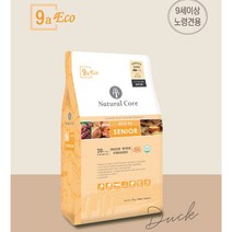 네츄럴코어 에코 9a 시니어 덕 6kg 노령견용