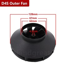 [무료배송]에버스패커 에어트로닉 디젤 주차 히터 송풍기 팬 모터 키트 액세서리 D2 D4 베바스토 에어 탑, 05 D4S Outer Fan, 05 D4S Outer Fan