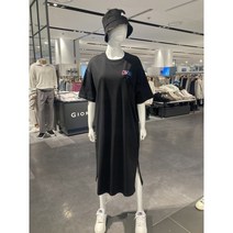 NBA경기점CHI 와끼 프린트 롱 원피스N232TO723P 969953