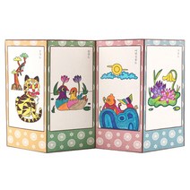 유니아트 나만의 병풍만들기 4폭 민화, 5개