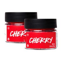 LUSH 러쉬 체리 립 스크럽 25gx2개 Lush Cherry Lip Scrub, 1개, 체이, 25g