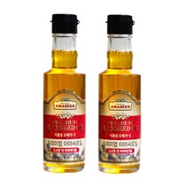 아마씨드 프리미엄 고소한맛 아마씨오일 압착 170ml 2병