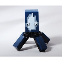 마인크래프트 중국 블럭 호환 블럭 미니 피규어, B024남색오징어