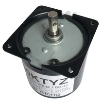하이보1마력고토크 AC 영구 자석 동기 모터 220V 14W 60KTYZ 반전 CW/CCW 금속 기어드 저속 2.5 To110RPM, 05 20rpm 12kgf.cm