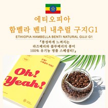 라이프빈 에티오피아 함벨라 벤티 내추럴 구지 G1, 200g, 모카포트