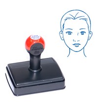 에스엠프린팅 듀오 만년스탬프 4560(42X57mm) 샤이니 만년 스탬프 주문제작, 적색잉크