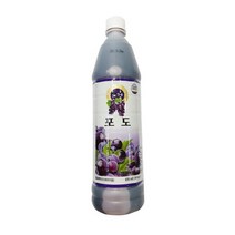 청솔 포도 원액 주스 835ml 24년 8월10일 까지