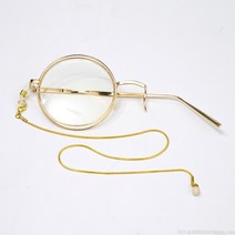 라오농 한쪽안경 단안경 복고풍 안경 수입 금속테 반쪽안경+JWW03X