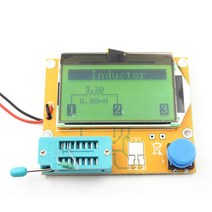 LCD 디지털 트랜지스터 테스터 미터 백라이트 다이오드 3 극 커패시턴스 ESR MOSFET/JFET/PNP/NPN L/C/R, 01 LCR-T4
