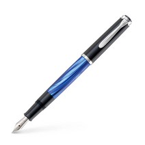 Pelikan 펠리칸 만년필 Classic M205 블루마블링 펜촉굵기M, 기본, 기본