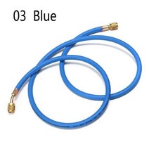 1.5m 냉동 충전 호스 자동차 에어컨 R134a HVAC 5FT 액세서리 R12 R22 R134 R404 R502 냉매, Blue